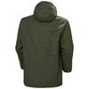 Helly Hansen Mandal Rain Jacket Polyester Army Green 5X, small