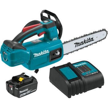 Makita 18V LXT Chain Saw Kit Lithium Ion Brushless Cordless 10in Top Handle, large image number 0