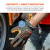 Ergodyne 712 Cut-Resistant Leather Impact Gloves XL Brown, small image number 2
