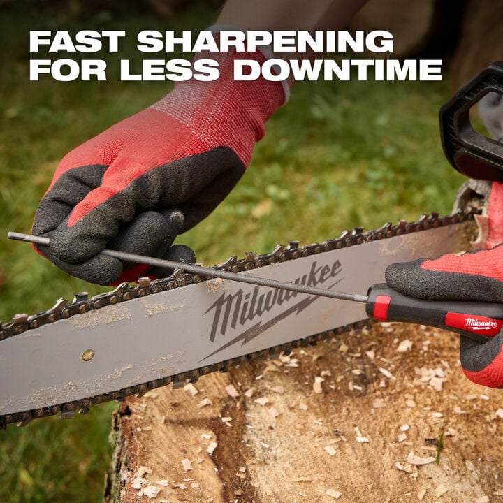 Milwaukee 5/32 Inch Saw Chain Sharpening Set, 4 Pieces, large image number 3