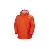 Helly Hansen Polyester Mandal Rain Jacket Dark Orange Medium, small