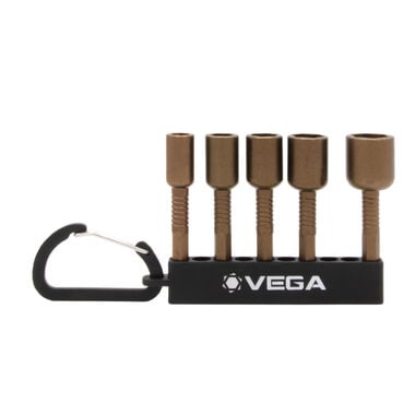 Vega Impactech Mag Nutsetter x 2-9/16in Carabiner Set 5pc