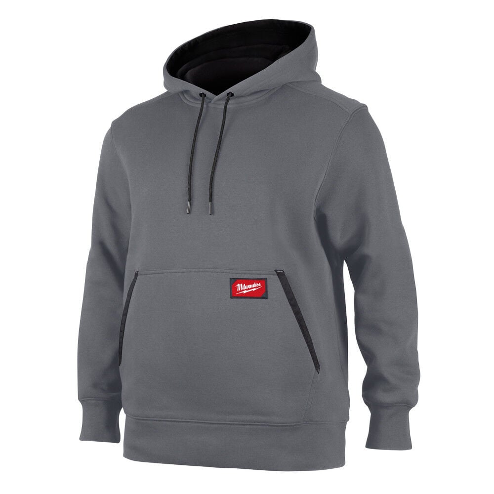 Milwaukee Midweight Pullover Hoodie Gray Size 2XL – 351G-2X