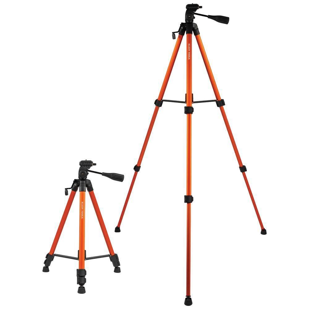 Klein Tools 22 Inch to 61 Inch Adjustable Lightweight Aluminum Tripod with Mount, large image number 12