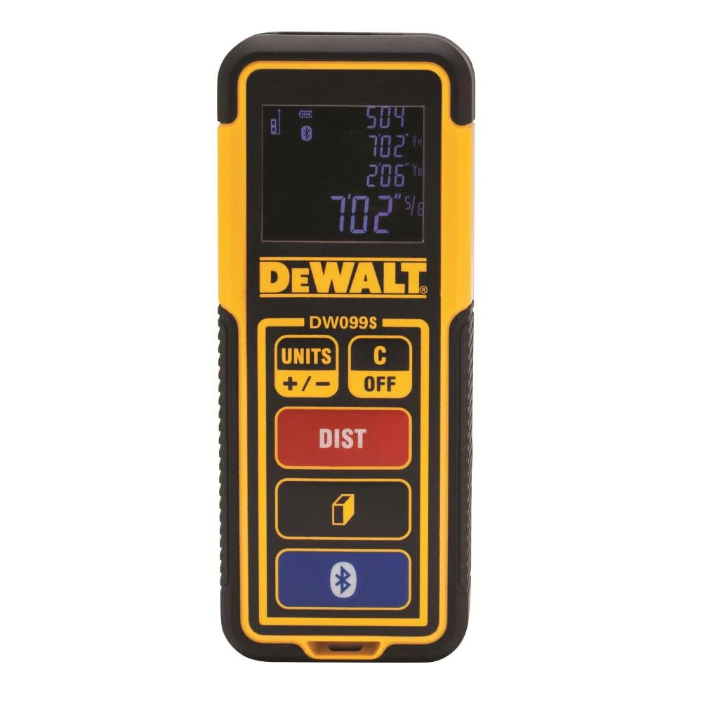 DEWALT 100 ft Bluetooth-Enabled Laser Distance Measurer, large image number 1
