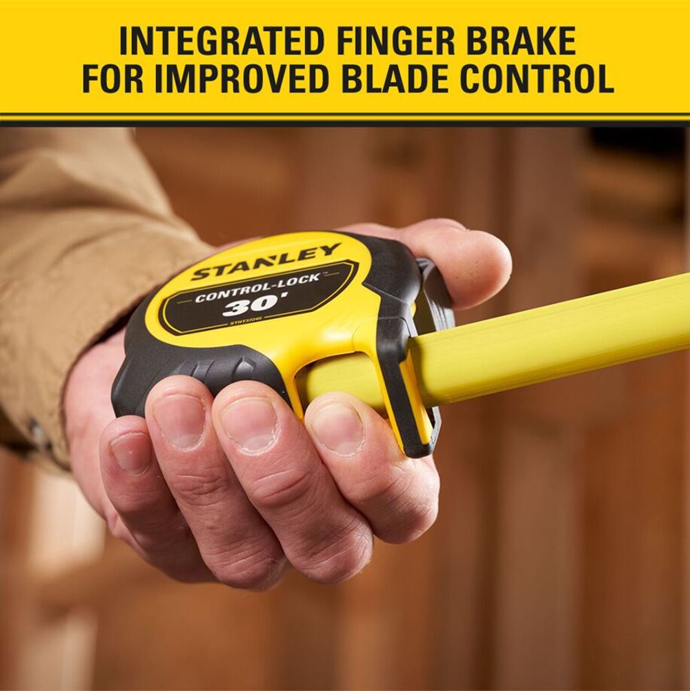 Stanley 30 ft. CONTROL-LOCK Tape Measure, large image number 3