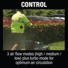 Makita Promotional 18V LXT Lithium-Ion Cordless High Visibility Fan Jacket Only 3X, small image number 4