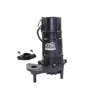 K2 Pumps CONTRACTOR SERIES 1/2 HP Cast 1/2 HP Manual Effluent Pump