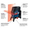 Bosch 12V Max Connected Cross-Line Laser with Plumb Points, small