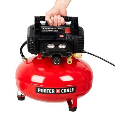 Porter Cable 150 PSI Oil-Free Pancake Compressor, large image number 4