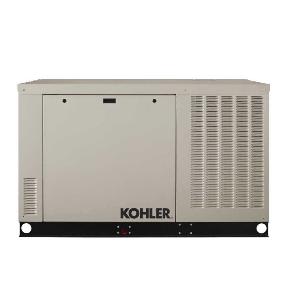 Kohler Power 24, 000 Watt (24kW) Dual Fuel 50-State Liquid-Cooled Home Standby Generator – 24RCLA-QS1