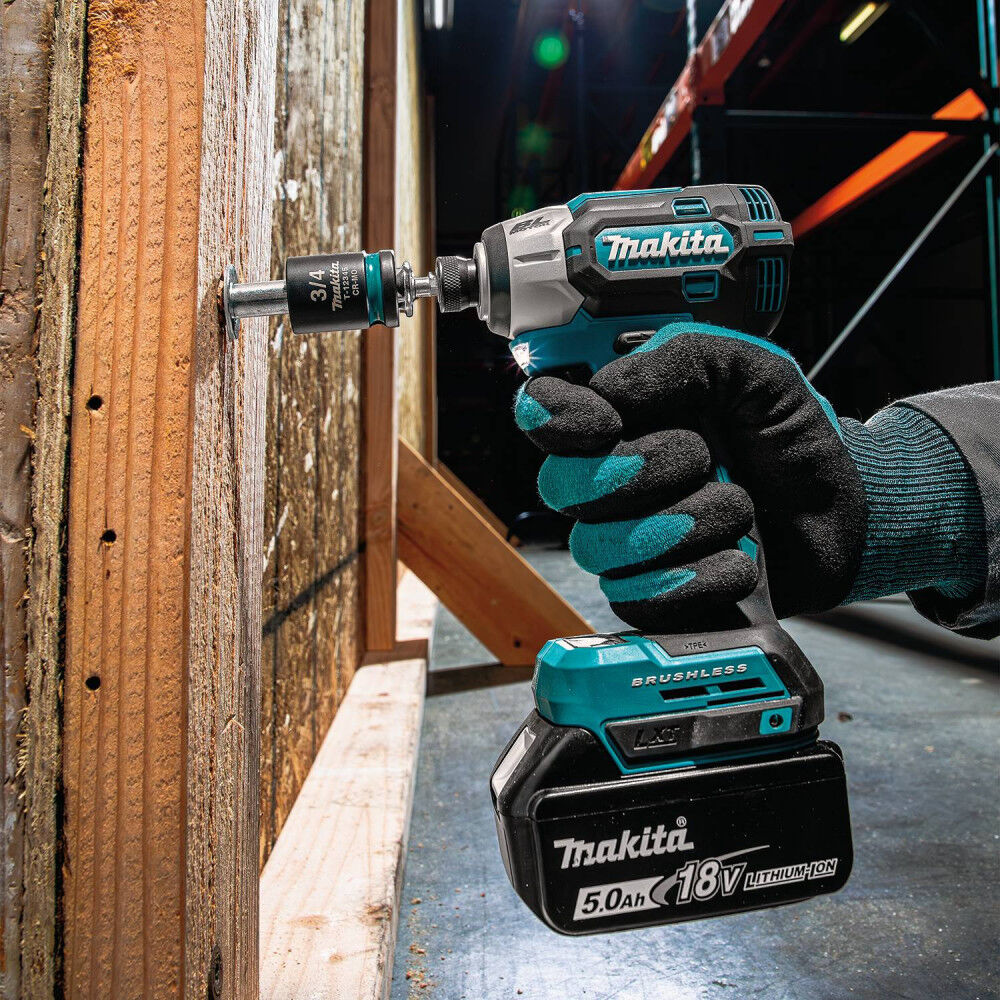 Makita Makita XDT21T 18V LXT Lithium-Ion Brushless Cordless Quick-Shift Mode 4-Speed Impact Driver Kit (5.0Ah), large image number 8