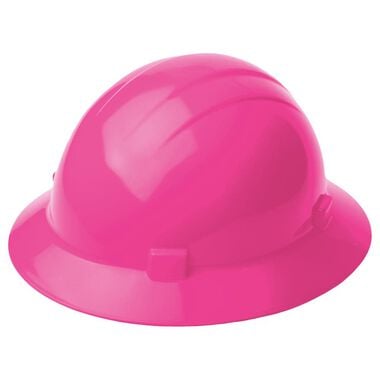 ERB Americana Full Brim Hard Hat Standard Suspension - Hi Viz Pink