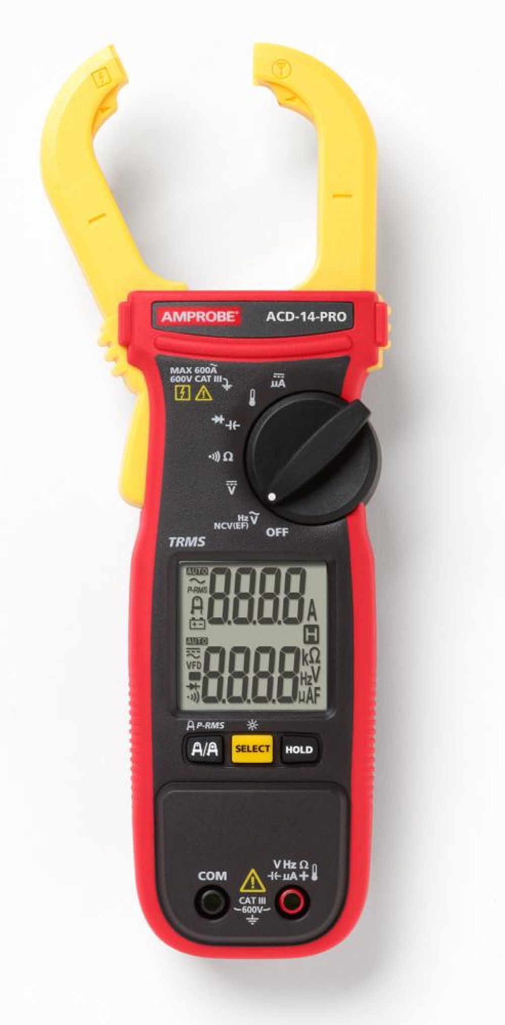 Amprobe Dual Display 600 A TRMS Clamp Meter, large image number 3