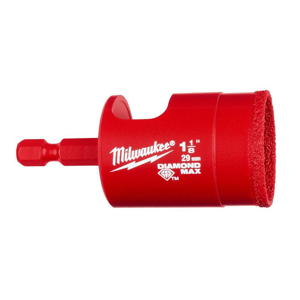 Milwaukee 1-1/8 Inch Diamond Max Hole Saw Bit, large image number 1