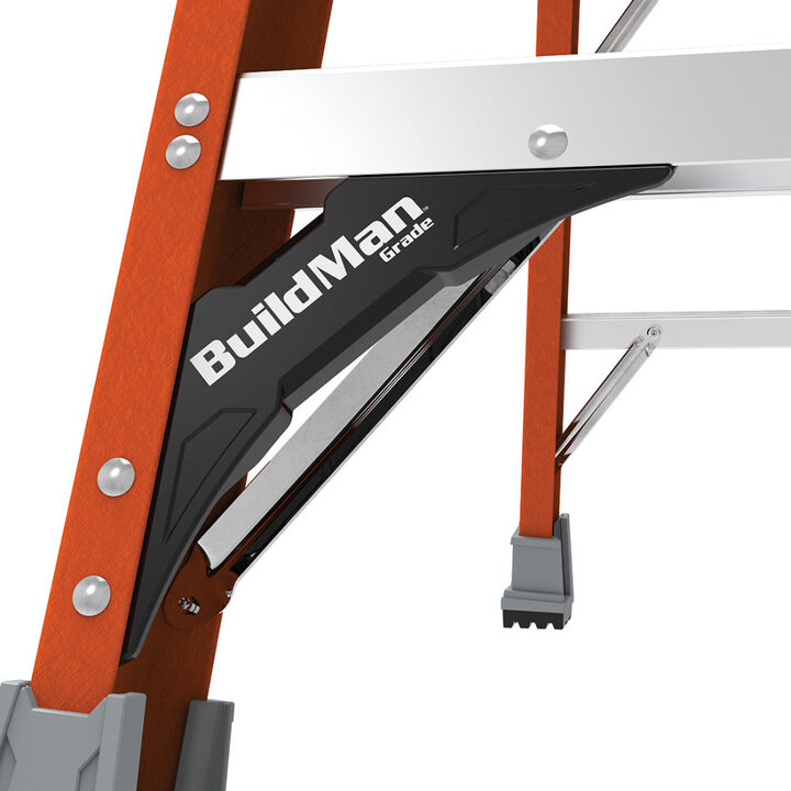 Metaltech 2 Foot Safe Space Fiberglass Step Ladder, large image number 5