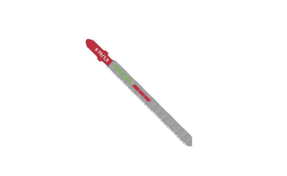 Festool Jigsaw Blades S 75/2 for Plastics - Pack of 5, large image number 2