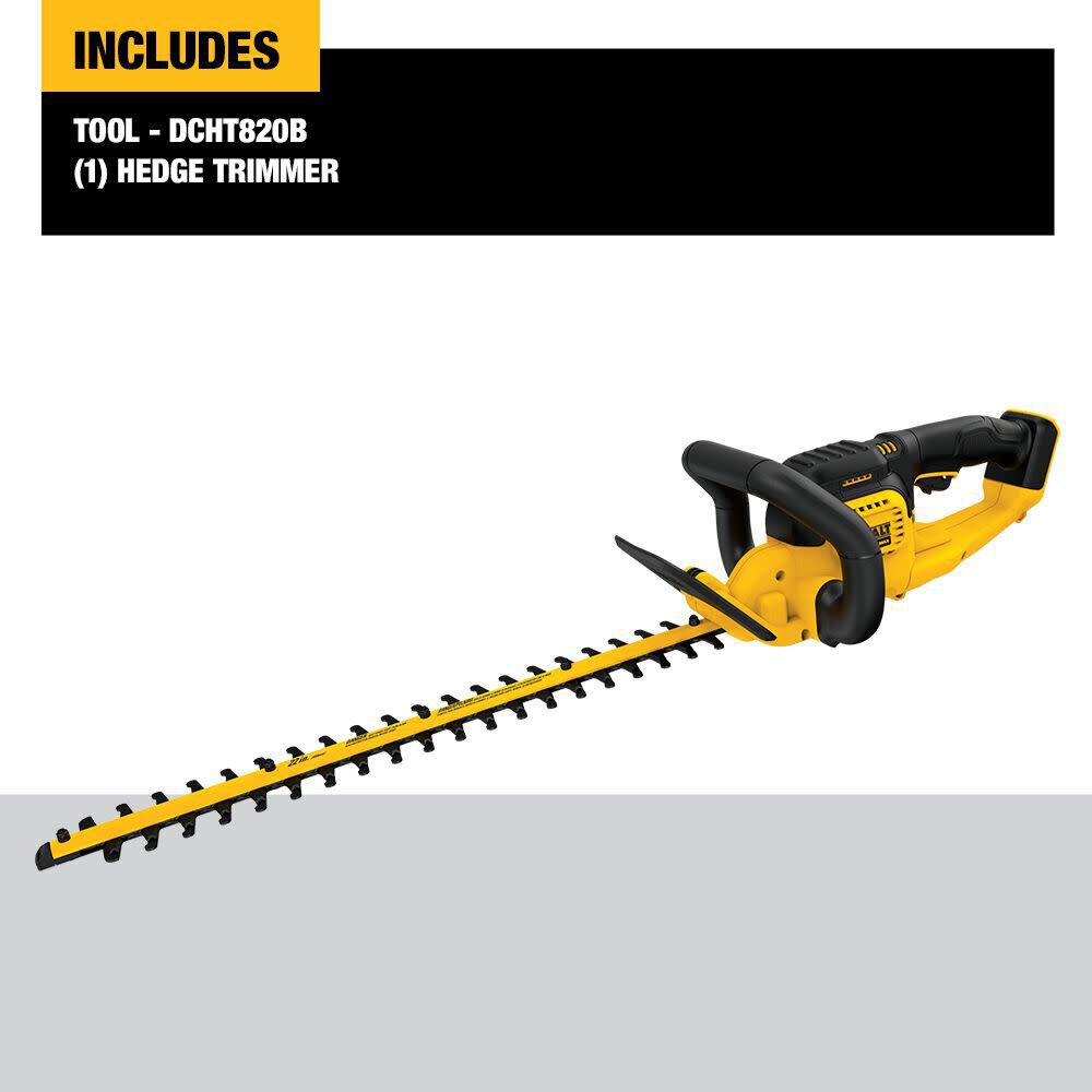 Dewalt 20v max cordless best sale hedge trimmer