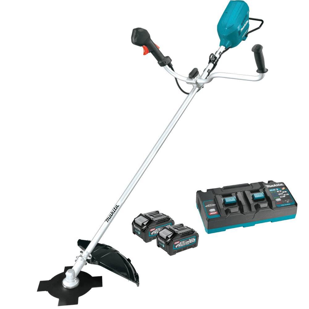 Makita 40V max X2 80V XGT Cordless Brush Cutter Kit GRU05PM Acme Tools
