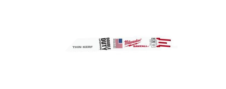 Milwaukee 6 in. 10 TPI Thin Kerf SAWZALL Blades 5PK, large image number 10