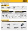 DEWALT 1/2 Inch-13 Push-In Thread Coupler for Threaded Rod 20 Pieces, small image number 4
