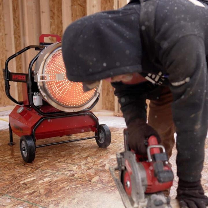 Sunfire SF120 120,000 Btu 2800 Square-Foot Area Diesel/Kerosene Radiant Heater, large image number 9