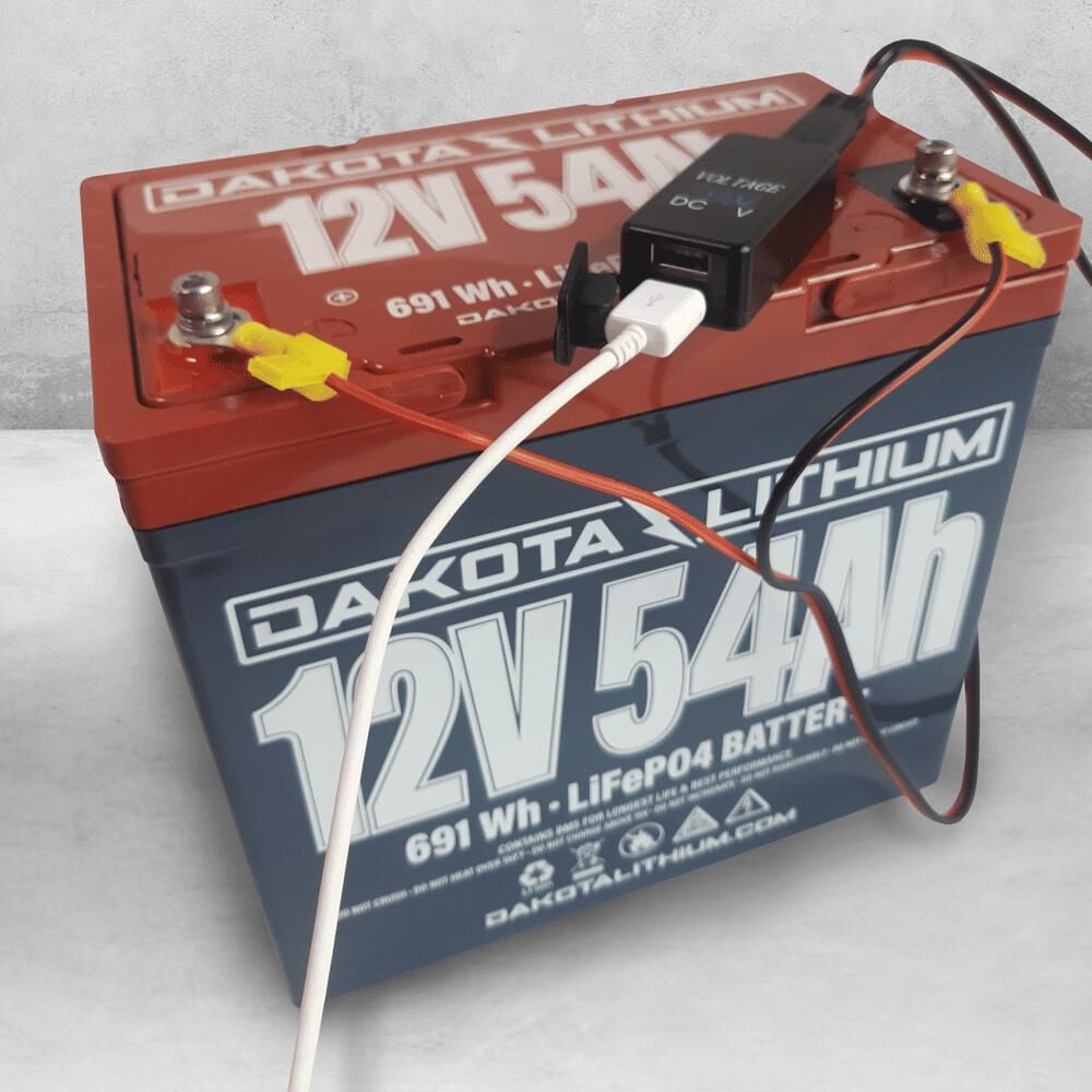 Dakota Lithium USB Phone Charger Voltmeter & Terminal Wiring Kit, large image number 3