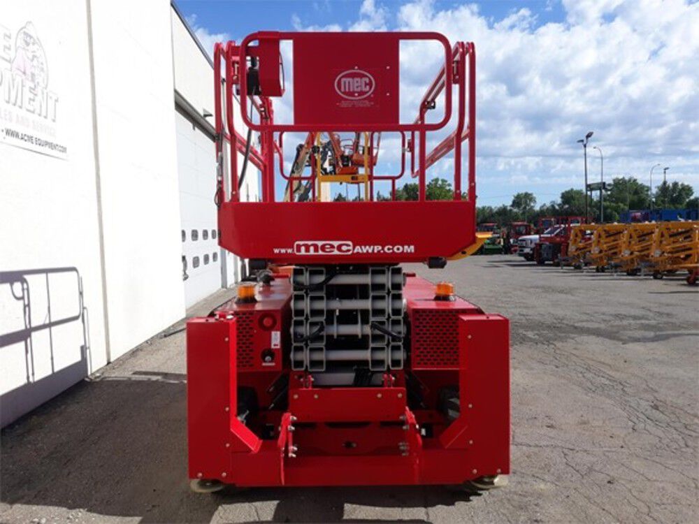 mec 40ft Rough Terrain Scissor Lift, large image number 2