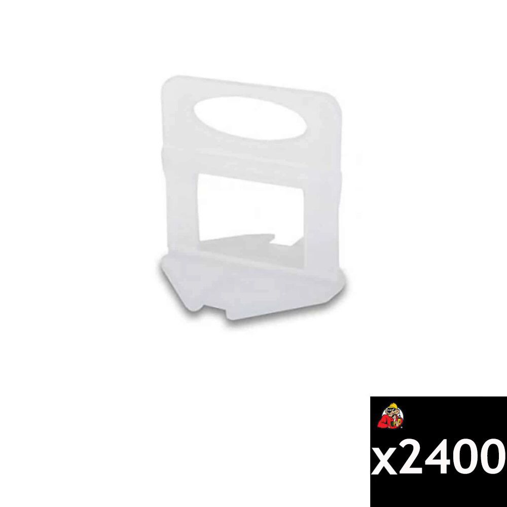 Rubi Tools 3/32 Inch Delta Leveling Clips 2400 Pieces, large image number 1