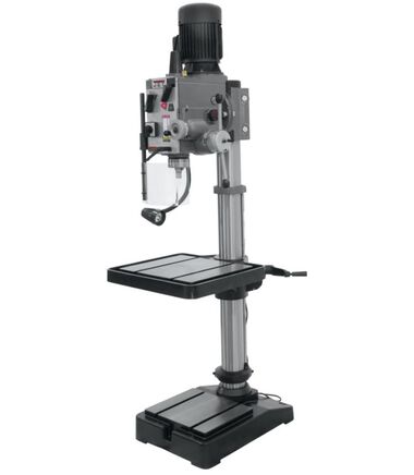 JET GHD-20PF Drill Press with Power Down Feed 1 1/4in Capacity, large image number 2