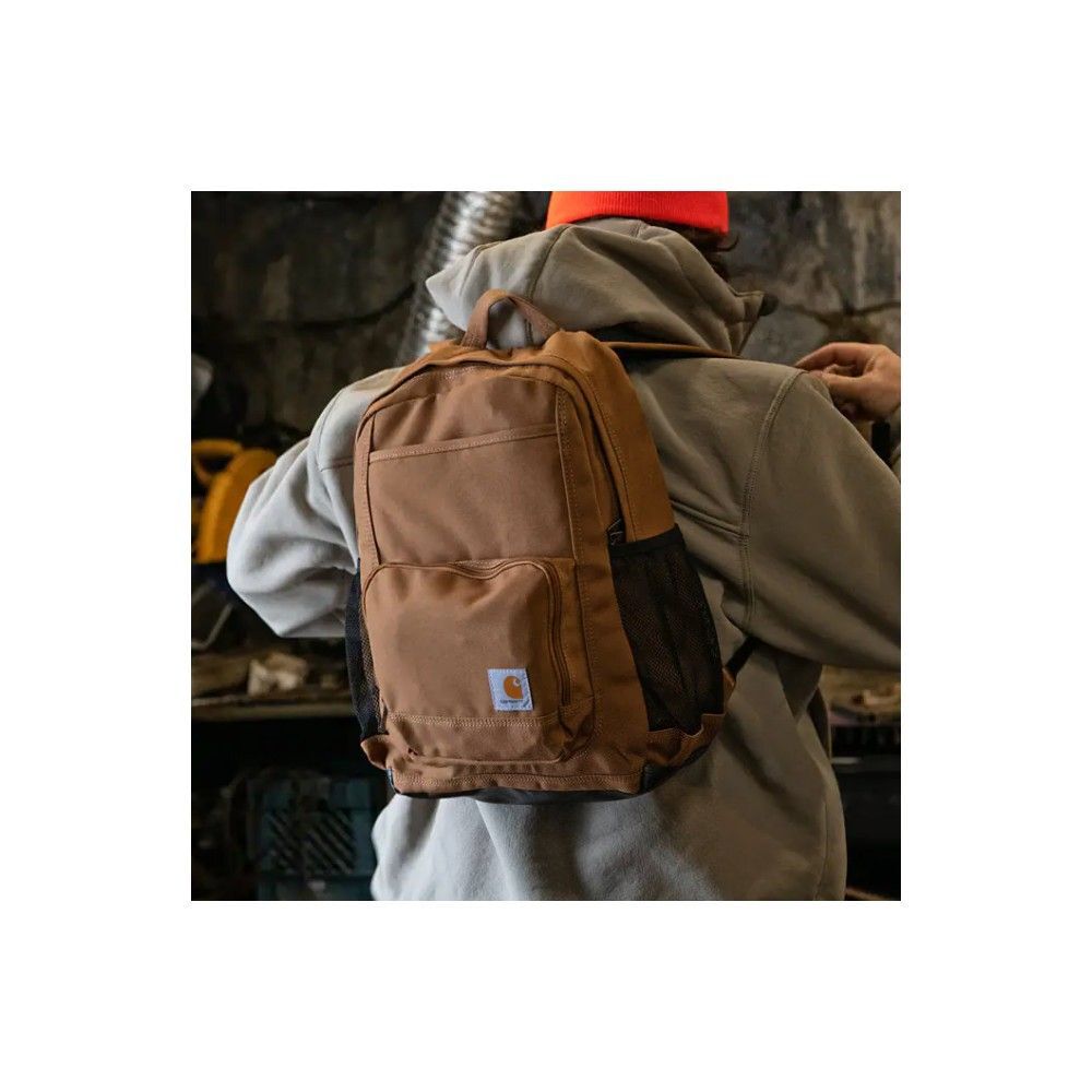 Carhartt 23L Single-Compartment Backpack, One Size, Black, large image number 7