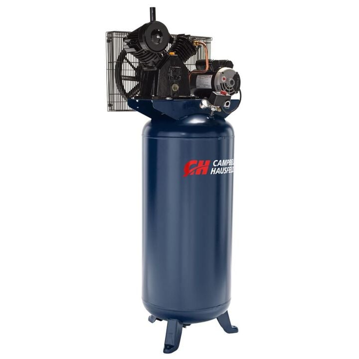 Campbell Hausfeld 60 Gallon 175 PSI 2 Stage Vertical Stationary Air Compressor, large image number 1