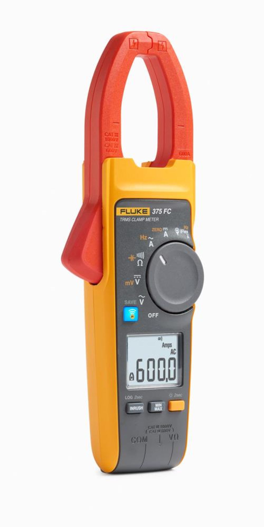 Fluke 375 FC True-RMS AC/DC Clamp Meter, large image number 3
