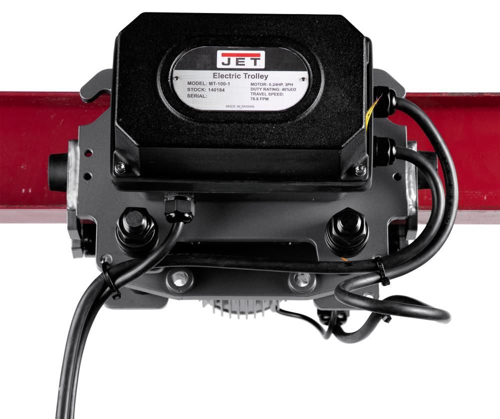JET MT200 2 Ton Electric 2 Speed Trolley 3 Phase, large image number 5