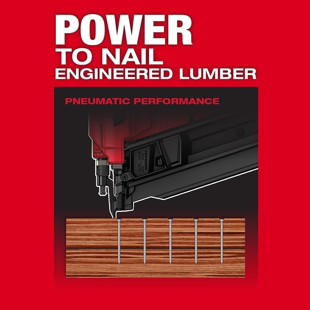 Milwaukee M18 FUEL 21 Degree Framing Nailer (Bare Tool), large image number 5