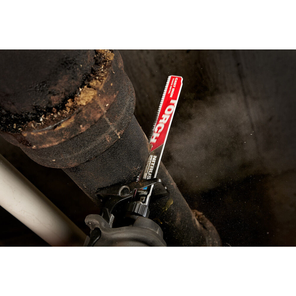 Milwaukee 9inch 7TPI The TORCH for CAST IRON with NITRUS CARBIDE 3PK, large image number 14