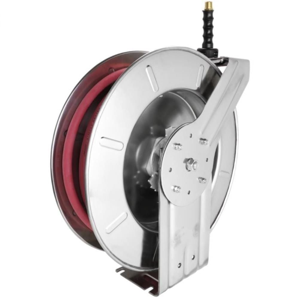 Milton Hose Reel 3/8in ID x 35' Rubber Hose with 1/4in NPT, large image number 5