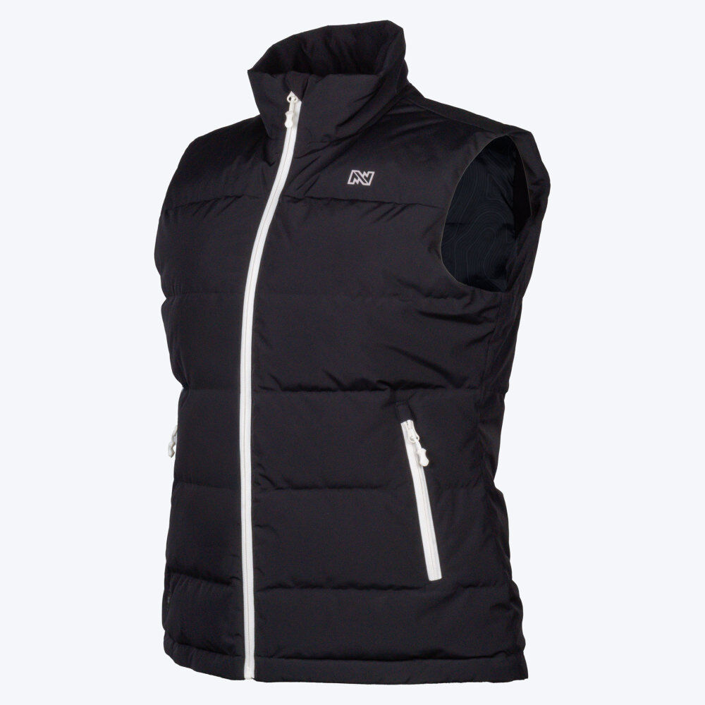 Mobile Warming Crest 2.0 Womens Black Heated Down Vest Kit 7.4V, large image number 5