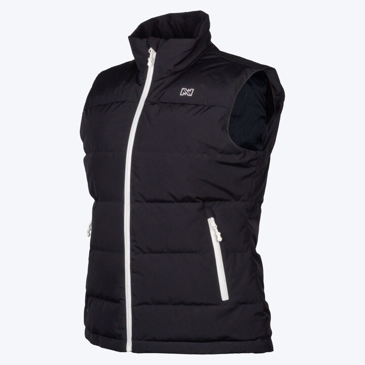 Mobile Warming Crest 2.0 Womens Black Heated Down Vest Kit 7.4V, large image number 4