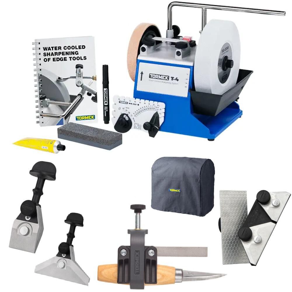 Tormek T-4 Compact Water-Cooled Sharpening System Chefs Bundle, large image number 1
