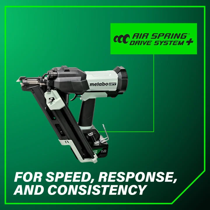 Metabo HPT Cordless Pneumatic 18V Metal Connector Nailer Kit, large image number 13