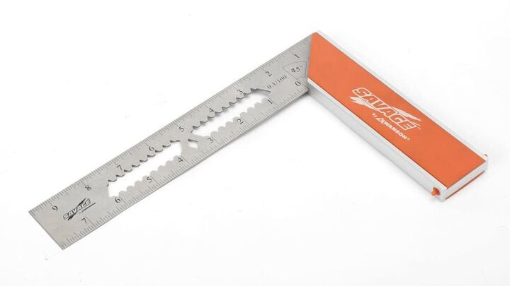 Swanson Tool 9 Inch Savage Tri and Miter Square with Scribe Bar, large image number 4