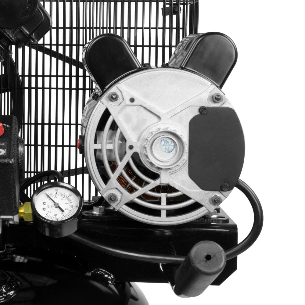 Industrial Air Compressor 1.6 HP 20 Gallon Portable Cast Iron Belt Drive, large image number 7