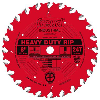 Freud 8in Heavy-Duty Rip Blade with Perma-SHIELD Coating, large image number 0