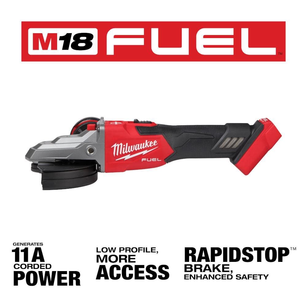Milwaukee M18 Fuel 5inch Flathead Braking Grinder Bare Tool 2887 20 Simolary simolary.com 6