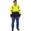 Majestic Glove Hooded Sweatshirt Hi-Vis Yellow Medium, small image number 1