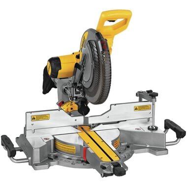 DEWALT 12 in Sliding Compound Miter Saw with Compact Miter Saw Stand, large image number 1
