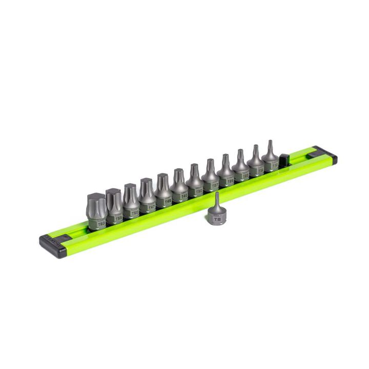 GripEdge Tools RPT 1/4 Inch Drive Dual-Action Star Driver Bit Set 13 Pieces, large image number 2