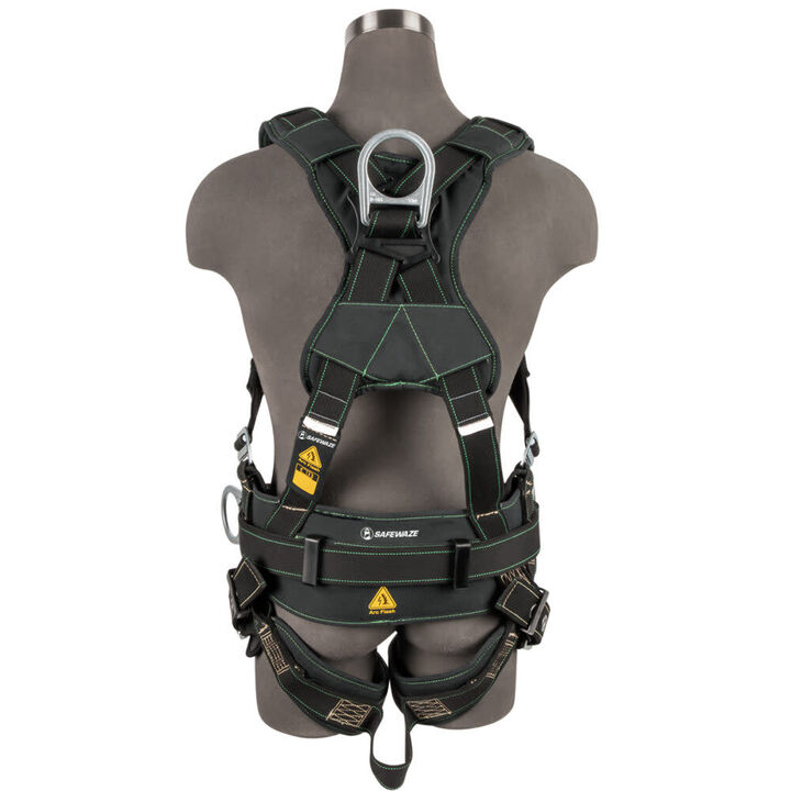 Safewaze Arc Flash Construction Harness: 3D, MB Chest, TB Legs, large image number 1