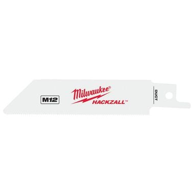 Milwaukee M12 HACKZALL Bi-Metal Blade - Duct 5PK, large image number 0